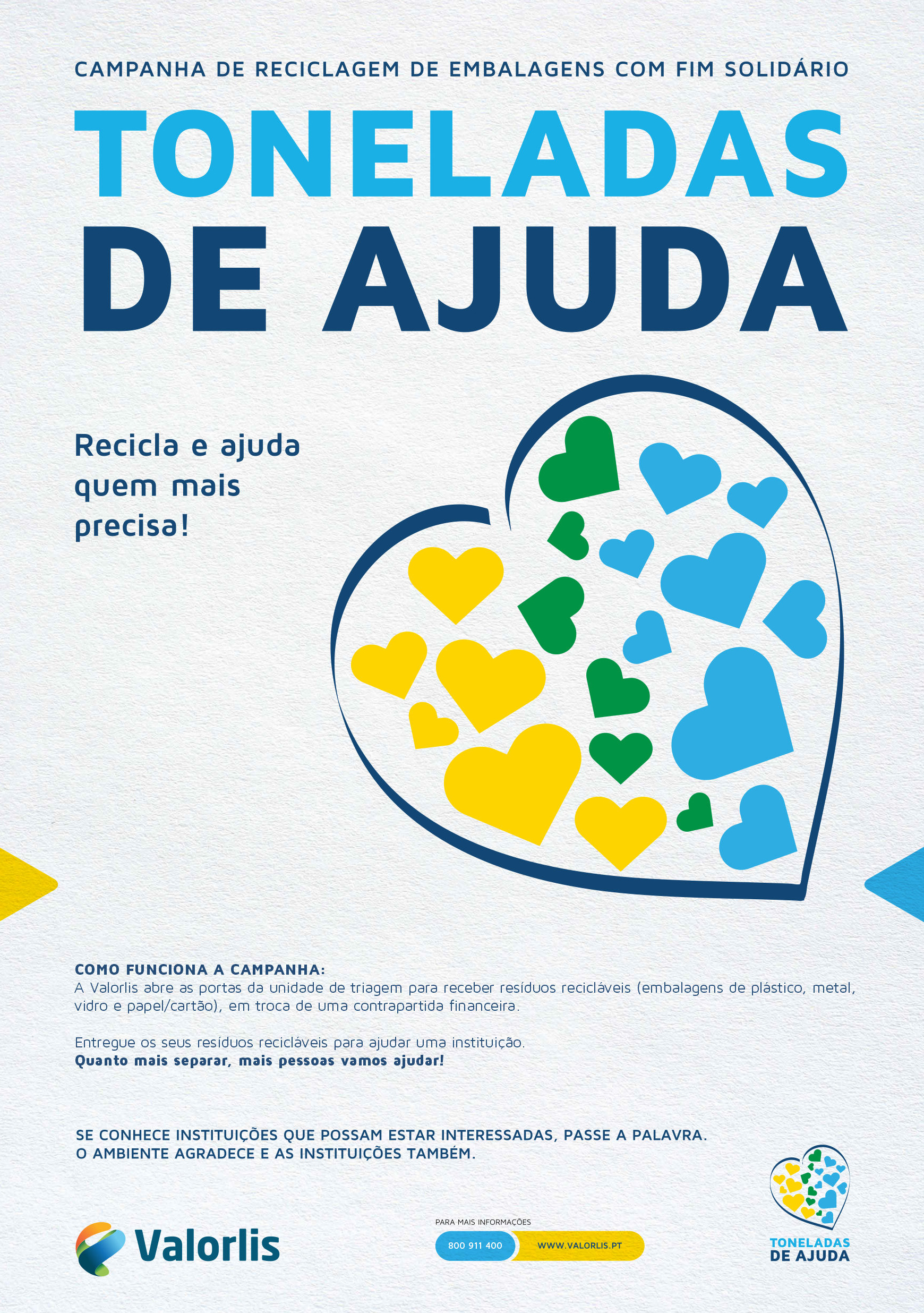 Imagem Campanha Toneladas de Ajuda